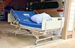 Gendron Bariatric Home Care Bed 4748B - 750LB 3 Way Electric + Mattress. Fixed Price $2750.00.