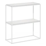 Furinno Moretti Modern Lifestyle Wide Stackable Shelf Solid White/white. Fixed Price $107.43.