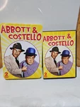 Abbott & Costello 1949-1956 2-DISC Set Embossed Tin Case Dvd Africa Screams. Fixed Price $7.90.