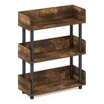 Furinno Turn-n-tube 3-TIER Freestanding Multipurposes Display Amber Pine/black. Fixed Price $58.56.