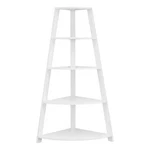 Monarch Specialties 2425 Corner Accent Etagere Bookcase 60" White. Fixed Price $175.02.