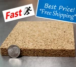 Cork Board 3 X Half Inch Thick Doll Tile Coaster Craft Train. Fixed Price $10.98.