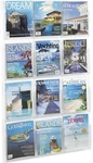 Safco 12 Pocket Literature Magazine Display Rack. Fixed Price $150.00.