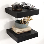 Venusmiles Square Floating Shelves For Wall, 12" X D H, Pack Of Sma. Fixed Price $71.65.