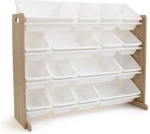 Humble Crew Supersized Toy Storage Organizer With 16 Natural Wood/white. Fixed Price $95.38.
