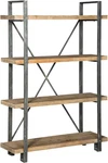 Signature Design By Ashley Forestmin Vintage 4 Tier Wood Bookcase, Light Brown. Fixed Price $666.99.