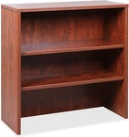 Cherry Laminate Stack-on Hutch 36" X 15" For Stylish Storage. Fixed Price $353.99.