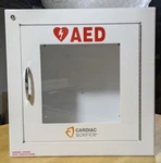 Aed Wall Cabinet With Alarm And Key Cardiac Science Requires 9 Volt Battery. Fixed Price $74.95.