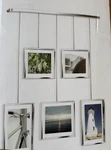 Umbra Exhibit Picture Frame Gallery Set Adjustable Collage Display For 5 Photos. Fixed Price $29.95.