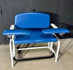 Clinton Industries Lab-x Series Heavy Duty Blood Draw Chair Model 66000B. Fixed Price $690.00.