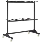 Safco Commercial Quality Steel Two-tier Folding Cart Holds Up To 84 Chairs. Fixed Price $633.99.