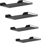 Walmann Shelf, 4 Mixed-size Wall-mounted Storage Shelves For Garage,. Fixed Price $128.00.