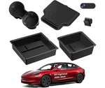 6PCS 2024-2025 Tesla Model 3 Highland Center Console Tray Storage Organizer. Fixed Price $43.69.