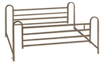 Full Length Hospital Bed Side Rails, 1 Pair. Fixed Price $133.55.
