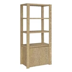 Coaster Laurelton 3-SHELF Engineered Wood Media Tower Tall Cabinet Light Oak. Fixed Price $322.63.
