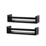 Shelves Wallniture Utah Mount Kids Bookshelf Nursery Floating 2 Set Black. Fixed Price $38.99.
