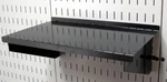 Wall Control ASM-SH-1609 Shelf Assembly 16IN X 9IN Black Pegboard New. Fixed Price $15.99.