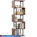 Shaped 6 Tier Bookshelf Storage Display Room Divider Furniture New. Fixed Price $96.42.