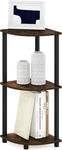 Furinno Turn-n-tube 3-TIER Reversible Round Tube, Amber Pine/black. Fixed Price $35.16.