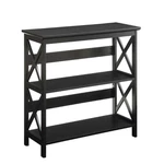Convenience Concepts Oxford Tier Bookcase Black 203030. Fixed Price $194.56.