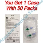 *50-PACK* Codan Extension Set With Stopcock Swan-lock Luer-lock Sterile BC2029-W. Fixed Price $299.99.