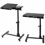 Adjustable Angle Height Rolling Laptop Desk Stand Over Bed Tilting. Fixed Price $40.58.