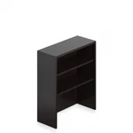 Offices Go Otg 36"W X 36"H Table Top 2-SHELF Bookcase Ael Espresso Laminate. Fixed Price $286.35.