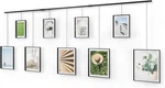 Umbra Exhibit Picture Frame Gallery Set, Adjustable Wall Collage Displays Nine. Fixed Price $188.12.