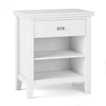 Simplihome Artisan 24 Inches Wide Night Stand, Bedside Table, White Solid. Fixed Price $240.82.