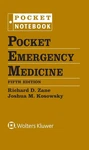 Pocket Emergency Medicine Fifth Edition Richard D. Zane And Joshua M. Usps. Fixed Price $35.00.