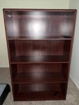 Hon Valido Bookcase 4 Shelves 36"W Mocha Brown Finish. Fixed Price $600.00.
