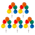 Multi-color Plastic Balloon Cake Toppers, Mini Garland Reusable Decor.... Fixed Price $26.40.