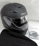 Sena Stryker Matte Black Bluetooth Intercom Motorcycle Helmet Full Face Medium. Fixed Price $375.00.