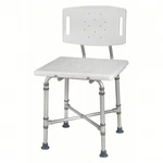 Healthsmart 524-1816-1999 Backrest Tub And Shower Seat, 21" L, Aluminum,. Fixed Price $59.99.
