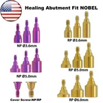 Us Dental Healing Cap Abutment Np/rp Compatible With Nobel Active 3.6 5.0 6.0. Fixed Price $149.99.