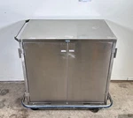Blickman CCC-2 Stainless Steel 2-DOOR Surgical Case Cart. Fixed Price $799.99.