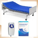 Alternating Pressure Pad Air Mattress For Hospital Bed Topper & Pump. Fixed Price $72.40.