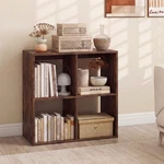 4-CUBE Bookshelf, Modern Cubby Bookcase W/ Anti-tipping Kits & Back Guardrail. Fixed Price $53.99.