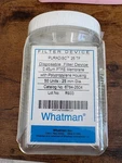Whatman Syringe Filter Pptfe Puradisc .45UM Pore 25MM Diameter, Nos, Free. Fixed Price $49.00.