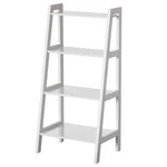 New Basicwise 4 Tier Freestanding Ladder Shelf Open Bookcase Display Rack. Fixed Price $92.89.