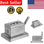 Surgical Stainless Steel Quad Table Cigar Cutter For Precision & Luxury Smoke. Fixed Price $189.52.