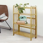 Porch And Den Edgemont 100% Solid Wood Folding Stackable 27.5-INCH Bookcase. Fixed Price $109.99.