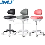 Dental Operator Chair Reclinable Backrest Ergonomic Rolling Stool Silent Wheels. Fixed Price $190.00.