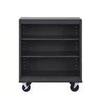 Sandusky Lee BM20361836-09 Mobile Bookcase, 42 In H, Black. Fixed Price $567.99.