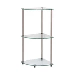 Convenience Concepts DESIGNS2GO Classic Glass Tier Corner Shelf 13.75 Modern. Fixed Price $91.99.