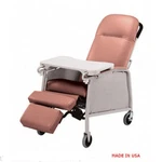 New Lumex Three Position Recliner Geri Chair Rosewood 574G863. Fixed Price $595.00.