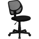 Flash Furniture Black Mesh Chair, WA-3074-BK-GG. Fixed Price $129.99.