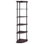 Coaster Bonwick 72-INCH 5-SHELF Corner Bookshelf Cappuccino 800279. Fixed Price $149.99.