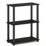 Furinno Turn-s-tube Engineered Wood 3-TIER Shelf Display Rack Espresso/black. Fixed Price $45.62.