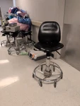 Pedigo 7000 Surgical Stool With Back. Fixed Price $1500.00.